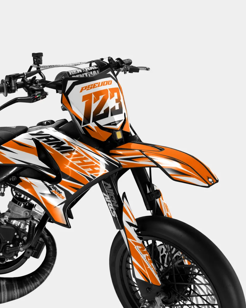 FABLE - Decoratieset YAMAHA DT 50cc - Oranje