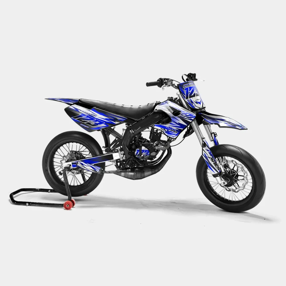 FIKA - Decoratieset DERBI 50cc - Donkerblauw