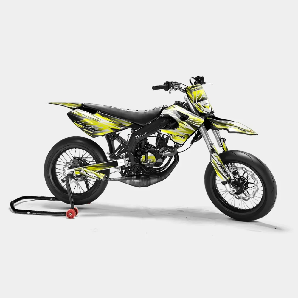FIKA - Decoratieset DERBI 50cc - Geel