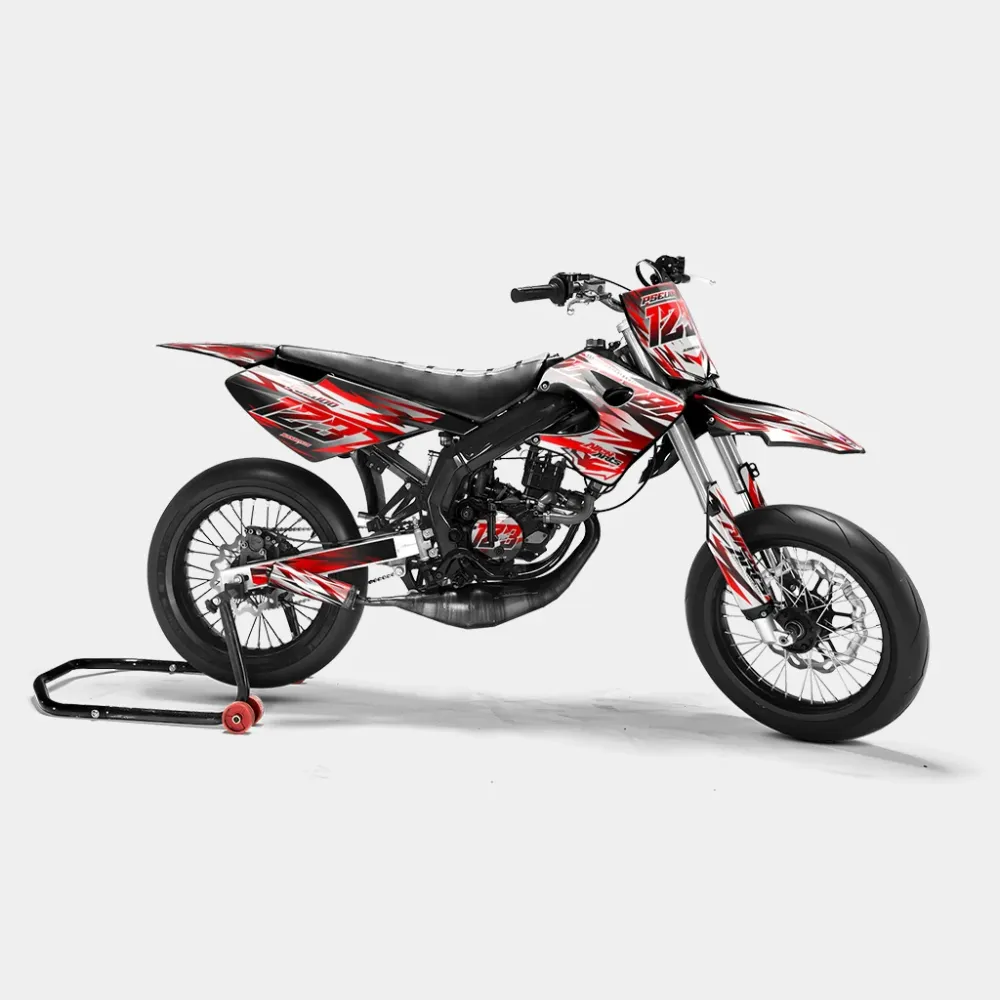 FIKA - Decoratieset DERBI 50cc - Rood
