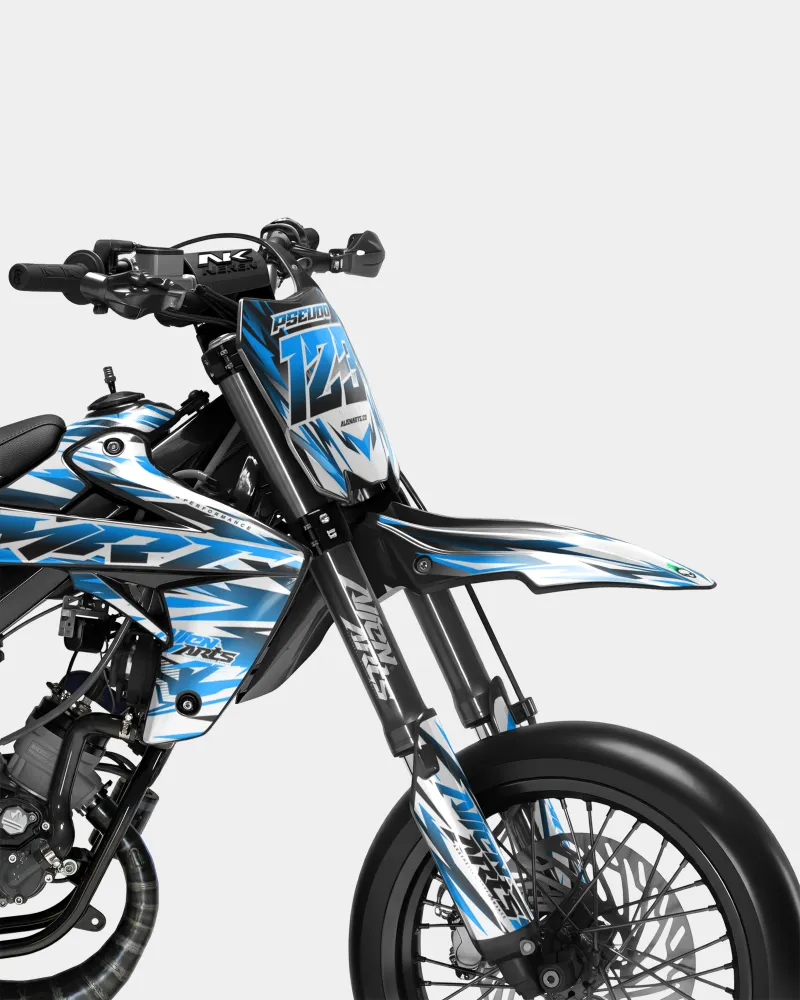 FIKA - Decoratieset RIEJU 50cc - Blauw