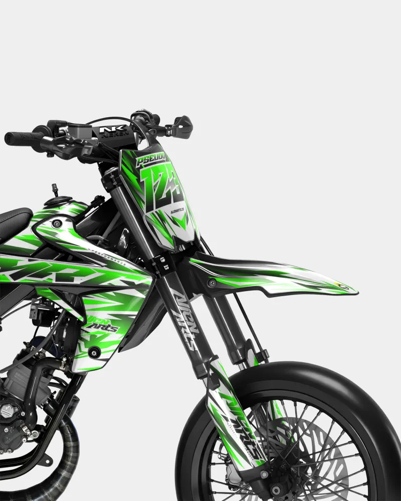 FIKA - Decoratieset RIEJU 50cc - Groen