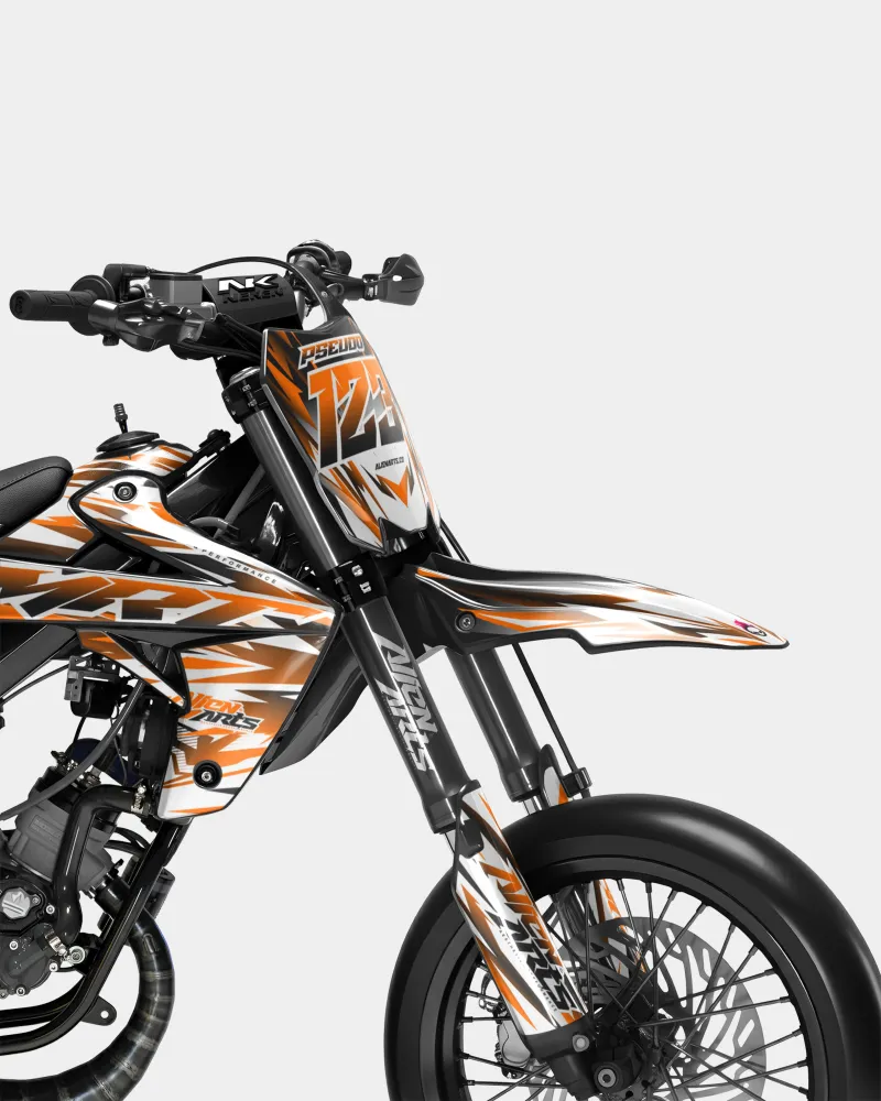 FIKA - Decoratieset RIEJU 50cc - Oranje