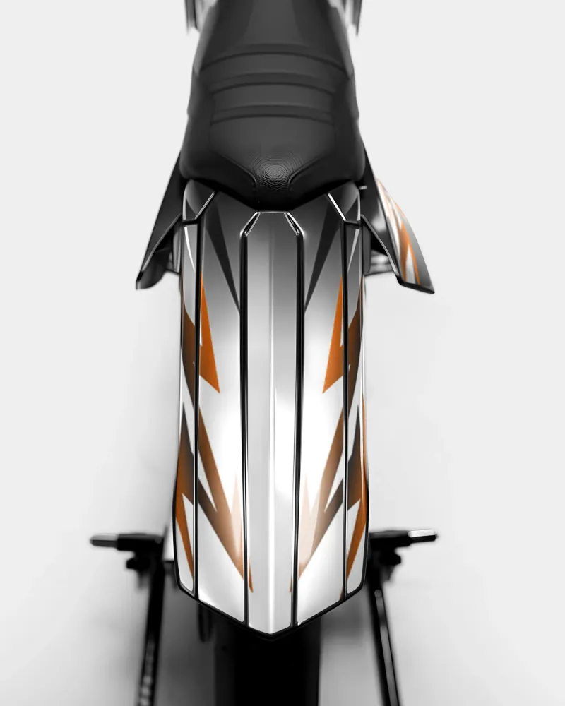 FIKA - Decoratieset RIEJU 50cc - Oranje