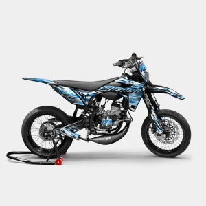 FIKA - Decoratieset SHERCO 50cc - Blauw