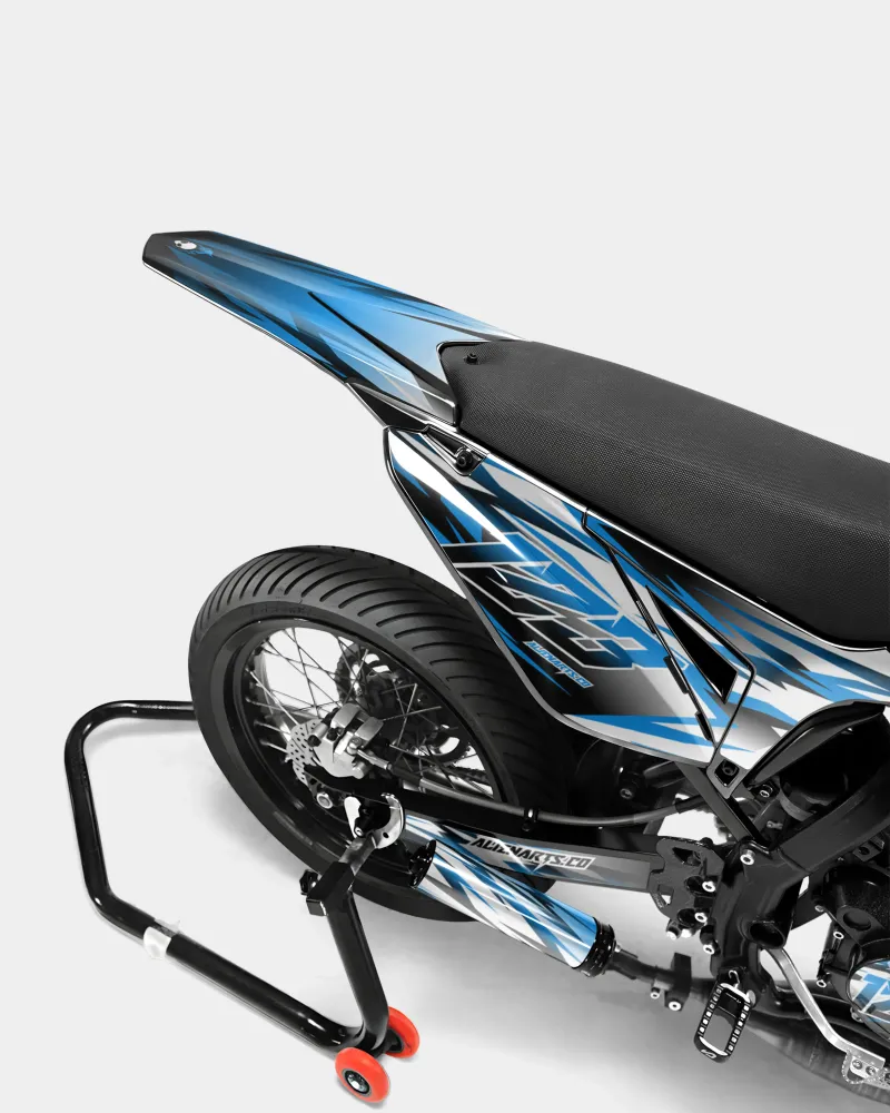 FIKA - Decoratieset SHERCO 50cc - Blauw