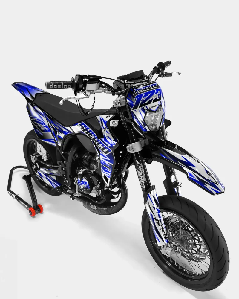 FIKA - Decoratieset SHERCO 50cc - Donkerblauw