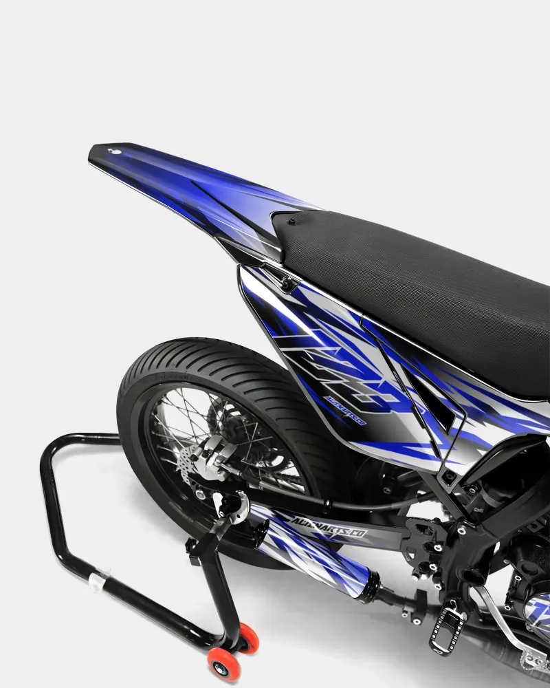 FIKA - Decoratieset SHERCO 50cc - Donkerblauw