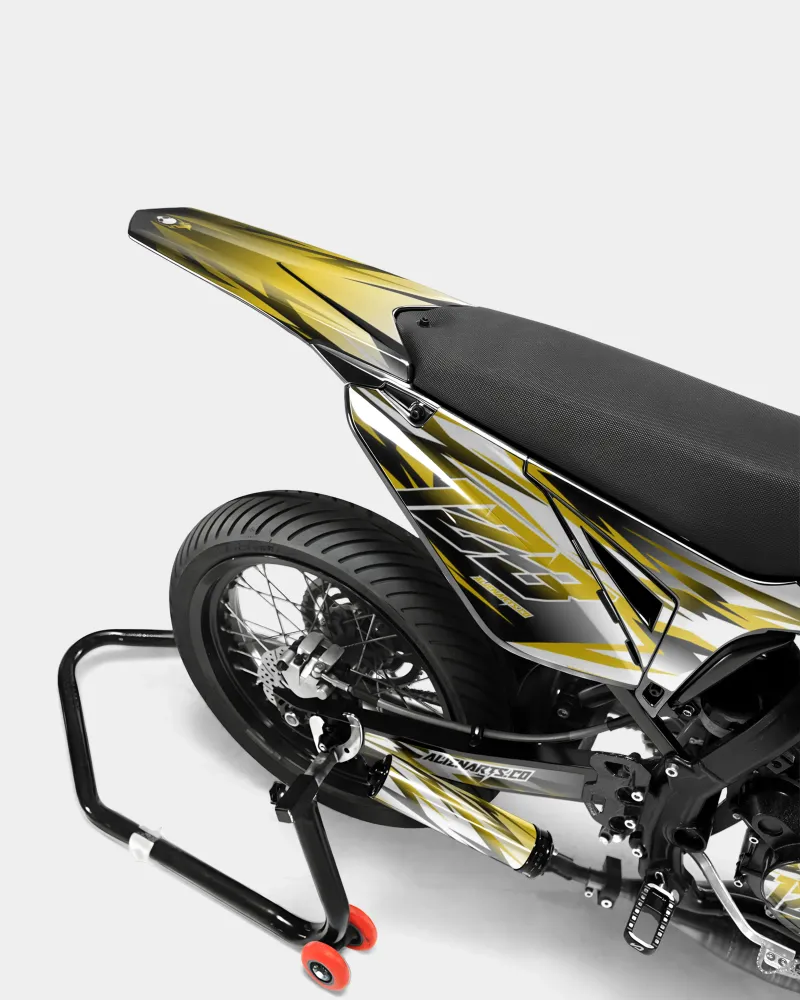 FIKA - Decoratieset SHERCO 50cc - Donkergeel