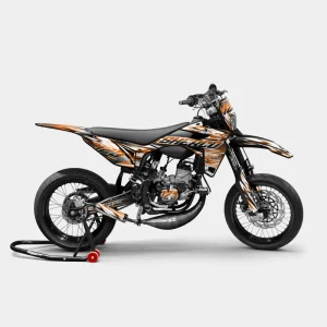 FIKA - Decoratieset SHERCO 50cc - Oranje