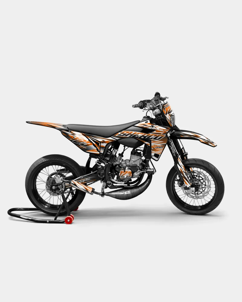 FIKA - Decoratieset SHERCO 50cc - Oranje