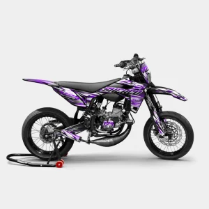 FIKA - Decoratieset SHERCO 50cc - Paars