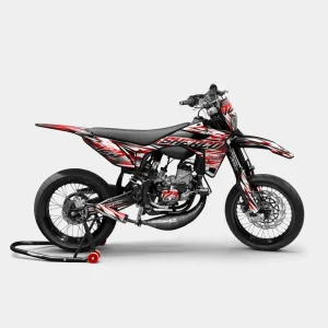FIKA - Decoratieset SHERCO 50cc - Rood