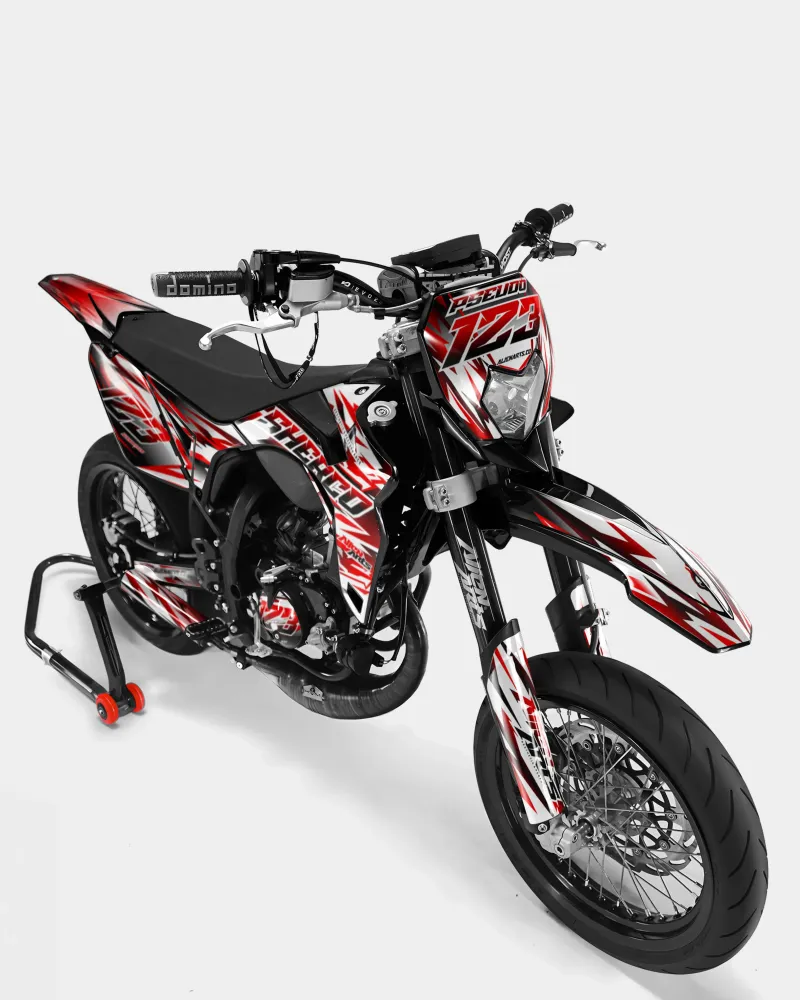 FIKA - Decoratieset SHERCO 50cc - Rood