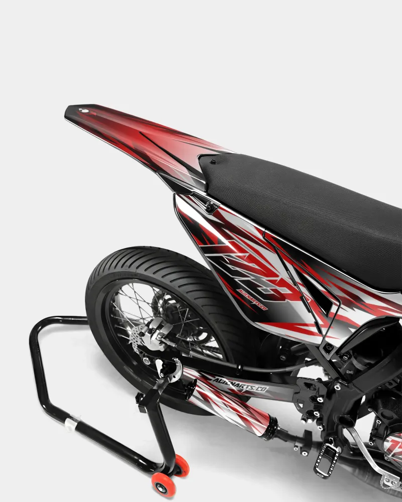 FIKA - Decoratieset SHERCO 50cc - Rood