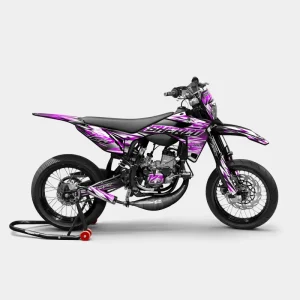 FIKA - Decoratieset SHERCO 50cc - Roze
