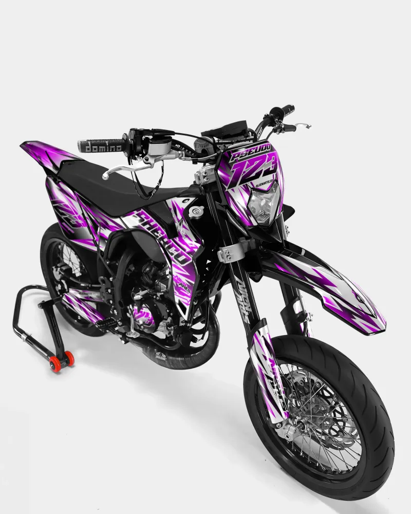FIKA - Decoratieset SHERCO 50cc - Roze