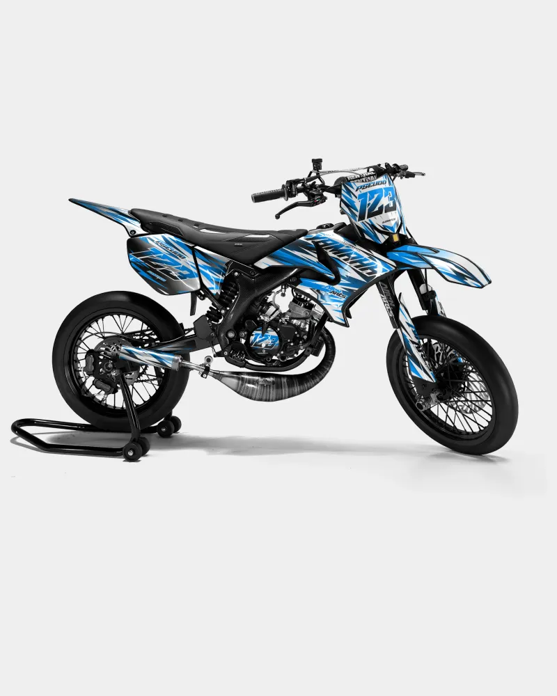FIKA - Decoratieset YAMAHA DT 50cc - Blauw
