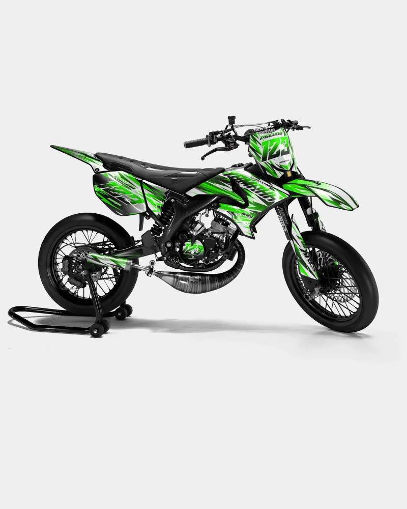 FIKA - Decoratieset YAMAHA DT 50cc - Groen