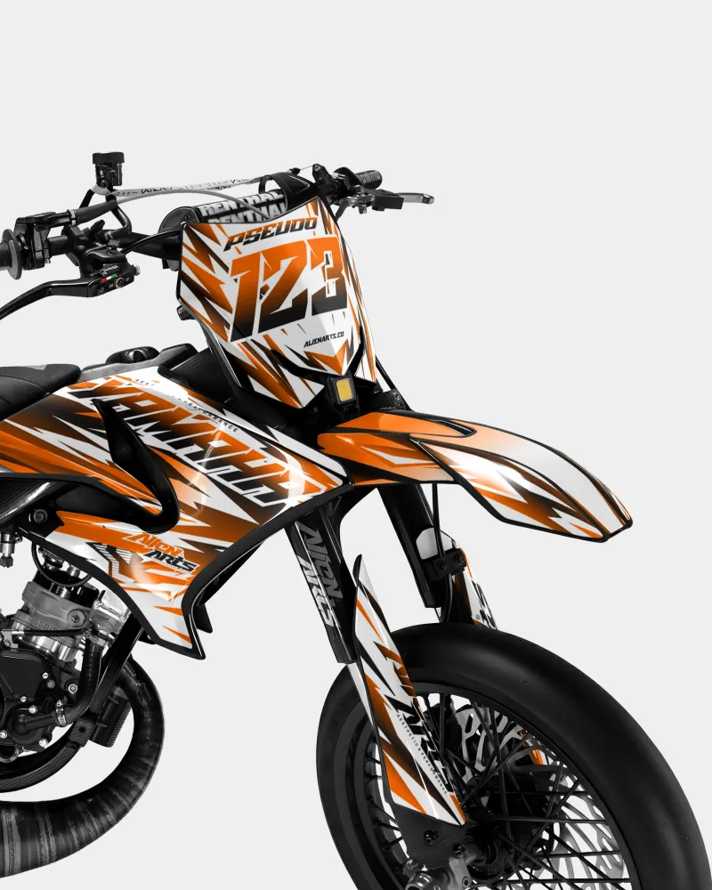 FIKA - Decoratieset YAMAHA DT 50cc - Oranje