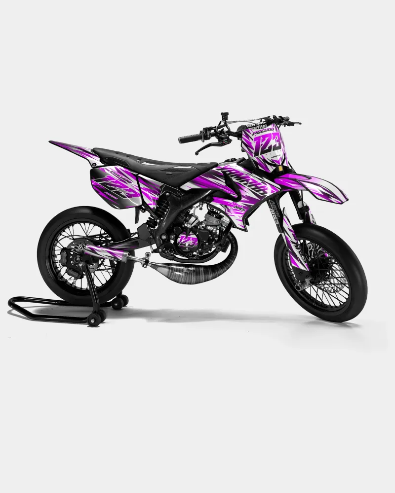 FIKA - Decoratieset YAMAHA DT 50cc - Roze