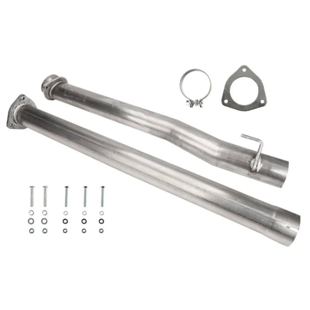 Ford F-250/F-350/F-450 6.7L Powerstroke Diesel uit 2011-2017 4" Uitlaat DPF Verwijder Race Pijp