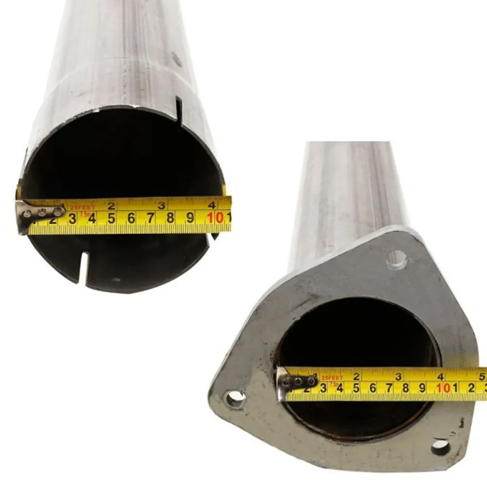 Ford F-250/F-350/F-450 6.7L Powerstroke Diesel uit 2011-2017 4" Uitlaat DPF Verwijder Race Pijp