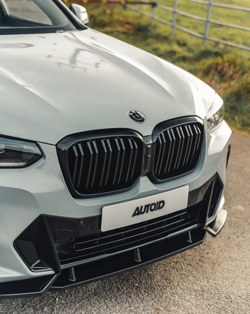 BMW iX3, X3 LCI G01 & X4 LCI G02 Glanzend Zwarte Competition Voorste Splitter door FORM (2021-2024) FORM Industries
