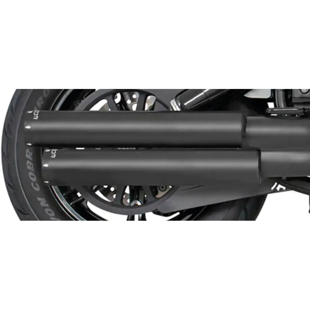 Freedom Performance Handtekening Slip-On Geluiddempers Zwart voor Indian