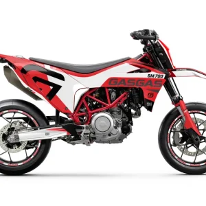 GASGAS SM 700 GRAPHICS - "Torque" (Wit/Rood)