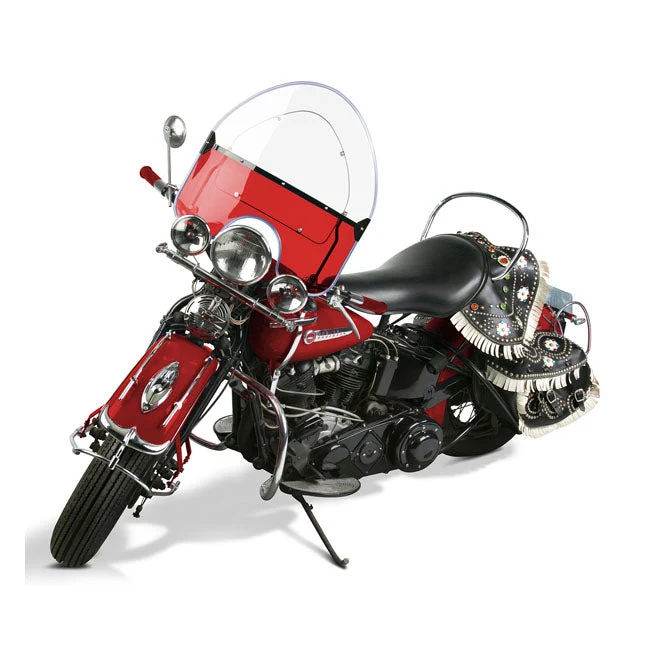 NC Gepareld onderruit Rood Knucklehead 36-47; Panhead 48