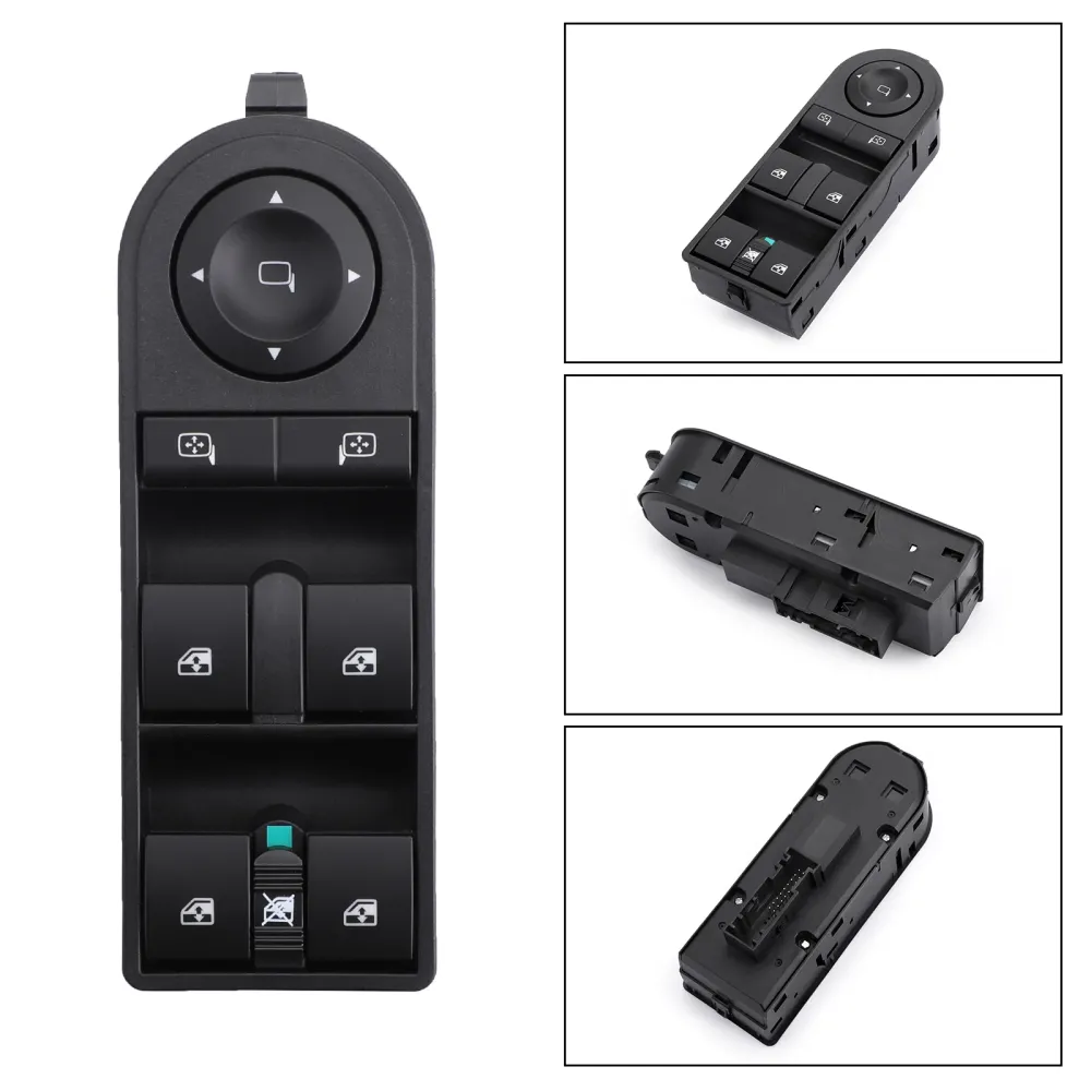 Hoofdschakelaar ruitbediening voor Opel Astra H GTC Caravan Zafira B 13228877