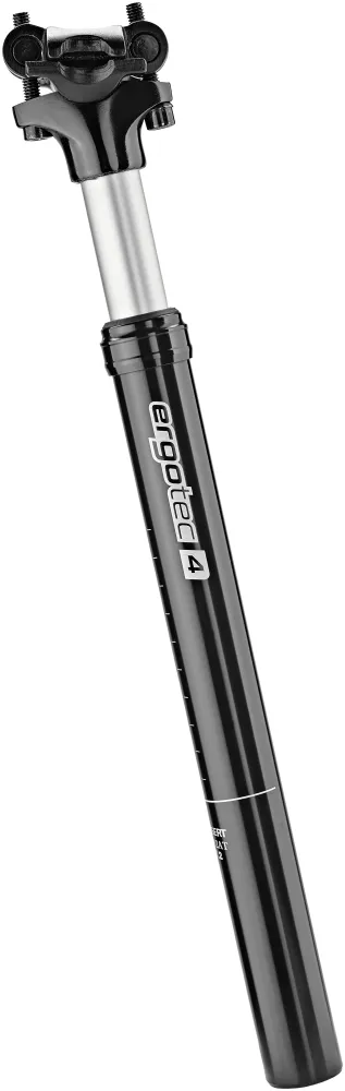 Humpert Ergotec SP-5.0 gepatenteerde veer-zadelpen Ø27,2mm 45mm zwart