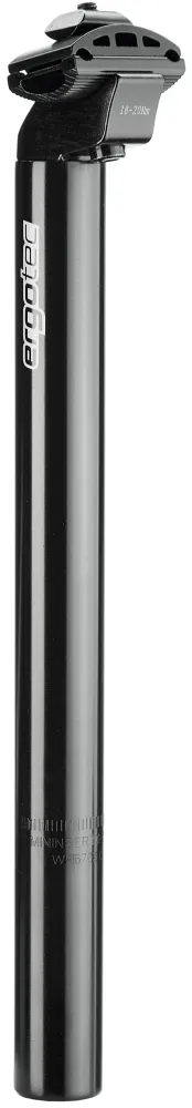 Humpert Patent zadelpen Alu Ø31,6mm zwart