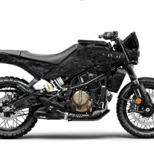Husqvarna 401 Svartpilen GRAPHICS - "Polyatomic" (Stealth)