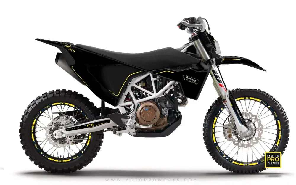 Husqvarna 701 Enduro Graphics - "ARROW" (Zwart)