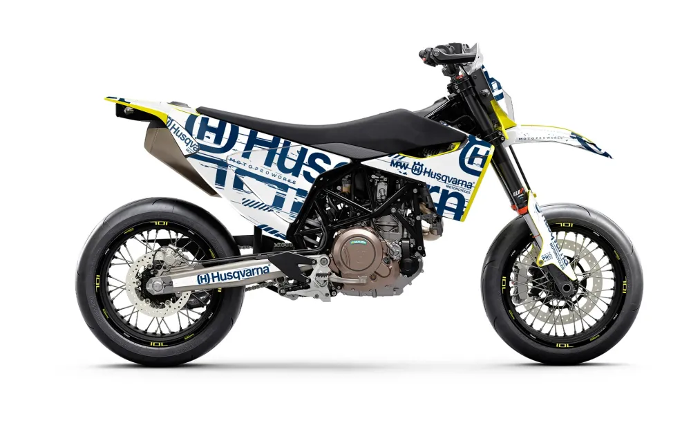 Husqvarna 701 Enduro GRAPHICS - "Disruptor" (Wit)