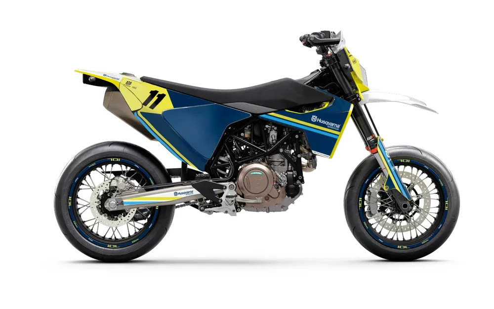 Husqvarna 701 Enduro GRAPHICS - "Duoline" (Husqvarna Blauw)