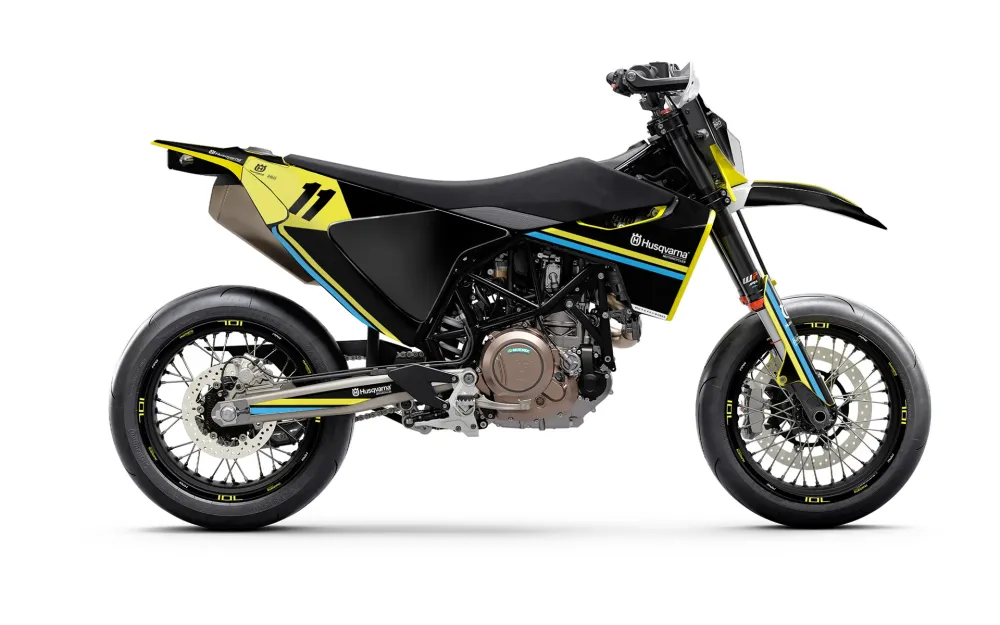 Husqvarna 701 Enduro GRAPHICS - "Duoline" (Zwart)
