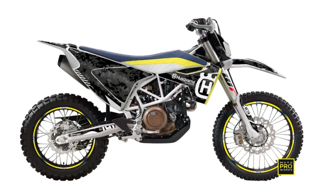 Husqvarna 701 Enduro Graphics - "FACTOR" (Marpatcamo/grijs)