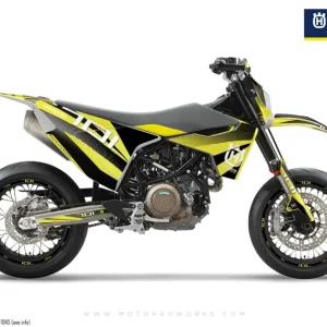 Husqvarna 701 Enduro Graphics - "Featherlight" (Geel)