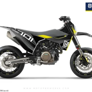 Husqvarna 701 Enduro Graphics - "Featherlight" (Grijs)