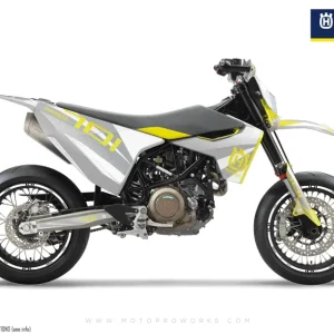 Husqvarna 701 Enduro Graphics - "Featherlight" (Wit)