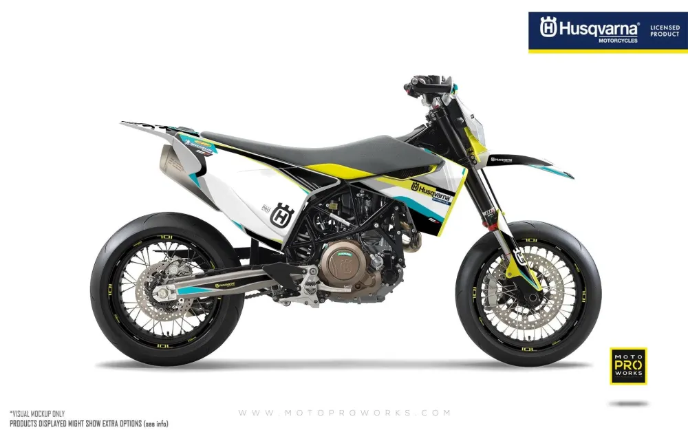 Husqvarna 701 Enduro Graphics - "Jagged"
