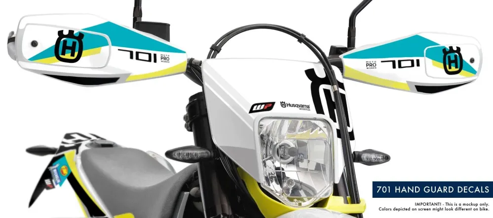 Husqvarna 701 Enduro Graphics - "Jagged"