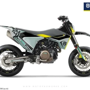 Husqvarna 701 Enduro Graphics - "Kicker" (Zwart)