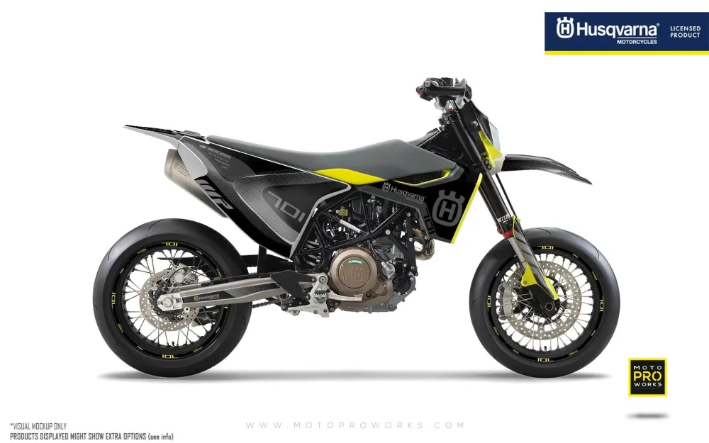 Husqvarna 701 Enduro Graphics - "RR-Tech" (Zwart)