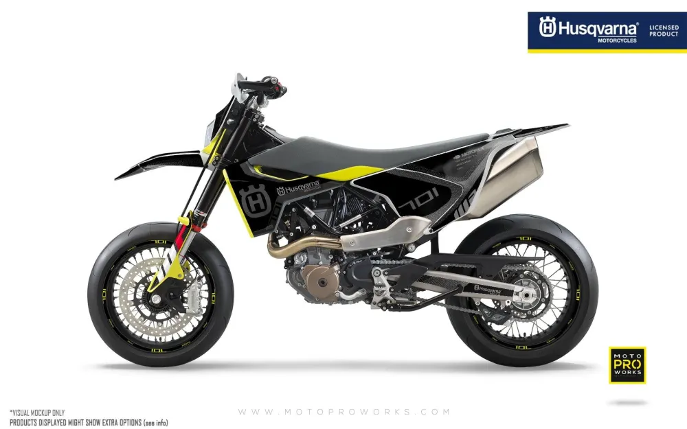 Husqvarna 701 Enduro Graphics - "RR-Tech" (Zwart)