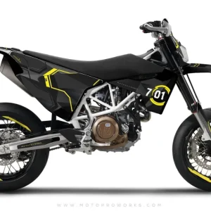 Husqvarna 701 Enduro Graphics - "SCANNER" (donker)