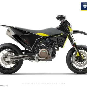 Husqvarna 701 Enduro Graphics - "Vortex" (Zwart)